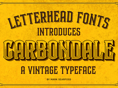 Letterhead Fonts / LHF Locksmith / Vintage Fonts
