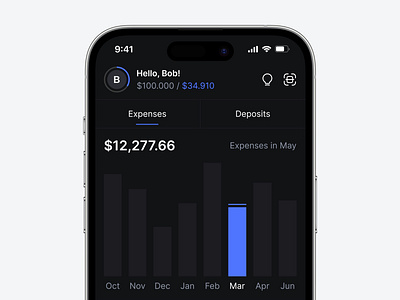 Bank Wallet Mobile App assets bank banking blockchain card cashback coins crypto cryptocurrency debit debt finance fintech online pay payment send transactions transfer wallet