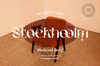 Stockhoolm Medieval Serif elegant