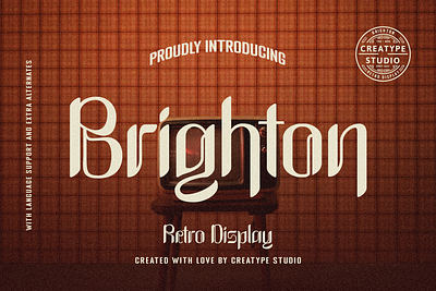 Brighton Retro Display advertisement