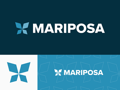 Mariposa Logo butterfly design system logo