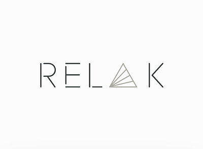 Relak logo design