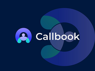 Callbook logo design app logo branding business logo call chat colorful graphic design icon identity logo logo design logo inspiration logo maker modern logo people phonebook symbol trendy web logo