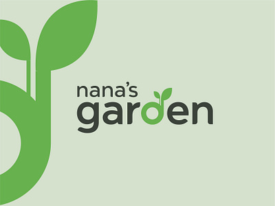 Minimal Garden Logo branding design graphic design logo