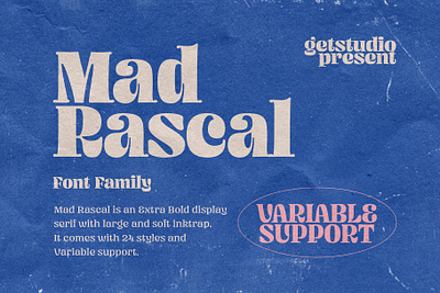 Mad Rascal - Font Family bold design fonts hand lettering illustration logo serif typefaces typogaphy