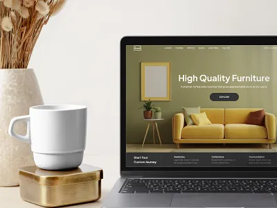 Furniture Store - eCommerce Website UI/UX Design