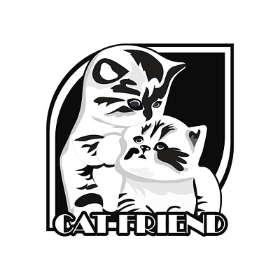 Mascot Logo Cat Friendly des design graphic graphic design illustration instagram logo logo design marketing media post social