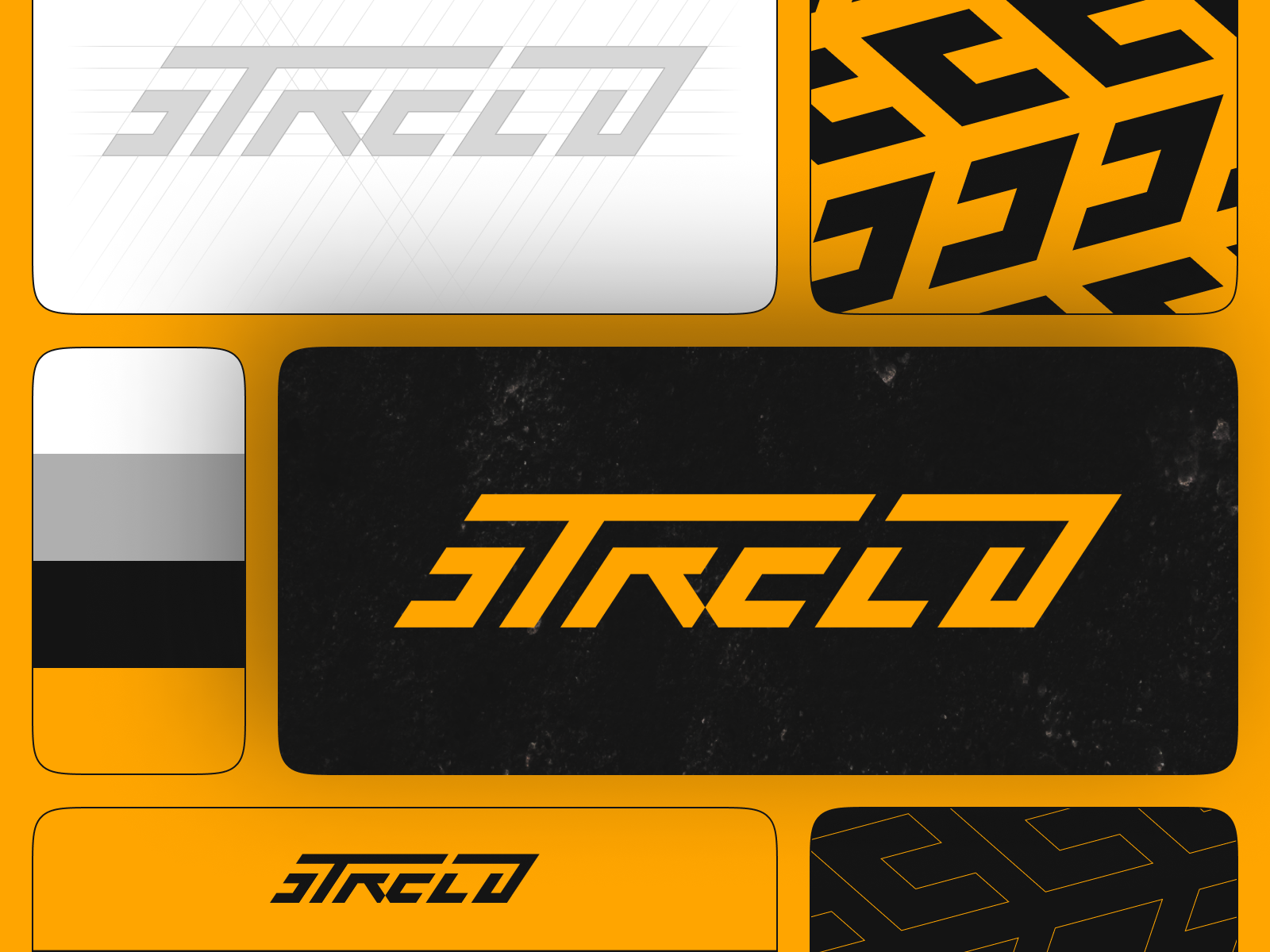 STRECO - Logo Branding automotive brand brand identity brand logo branding color design graphic design logo logo concept logo design logo idea logo inspiration orange orange logo pattern visual identity