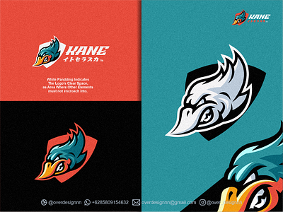 Kane Esport Logo branding design esport graphic design identity illustration logo mark roadrunner tshirt vector
