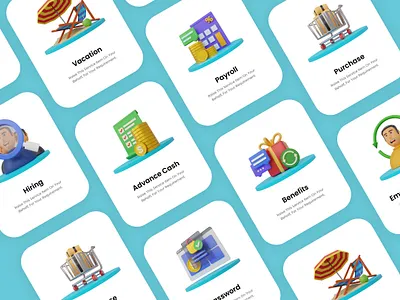 3D Illustrations! 3d 3dillustration product uicards uiux
