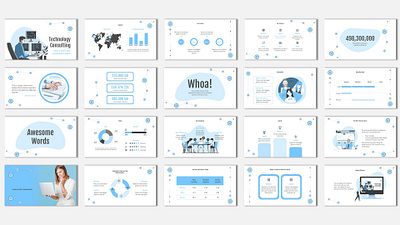 Technology Consulting Slide template 2023 design powerpoint presentation template