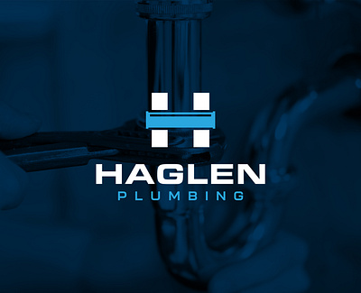 Haglen Plumbing Logo Design brand brand identity branding graphic design logo logo desgn plumber plumbing