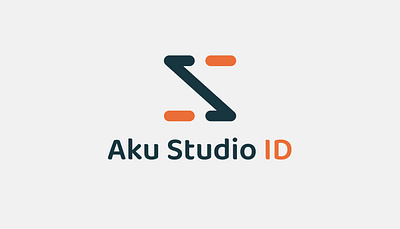 Aku Studio ID Logo Identity brand identity branding design graphic design logo logo design logo identity simple logo