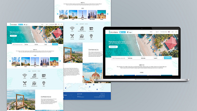 Booking Platform BG design graphic design ui ux