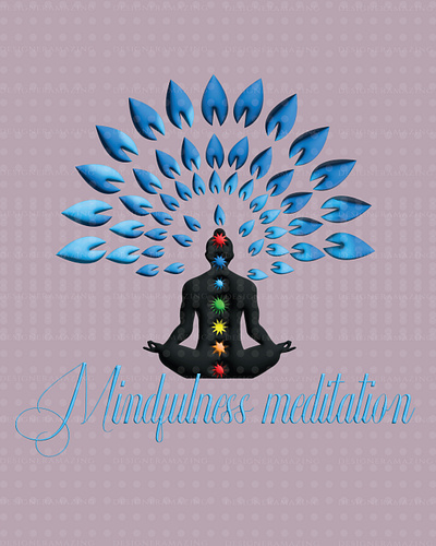 Meditation logo design 3dmeditation breathe graphic design logo logodesign mindfulness