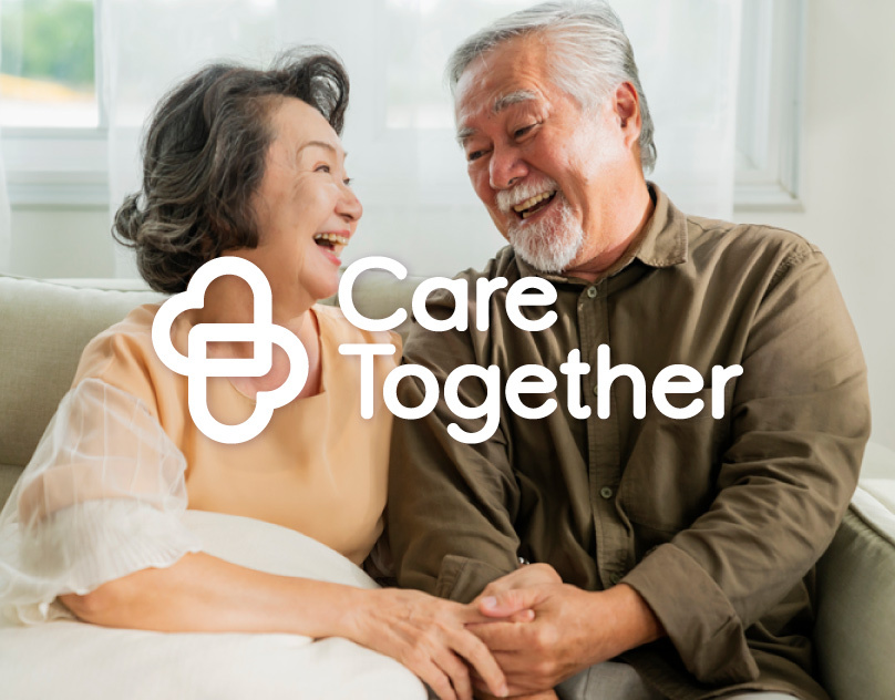 Care Together | Branding (Healthcare brand) brand identity design branding cosmetic logo elderly care graphic design health care healthcare hospital icon illustration logo logo designer logotype medicine pharmaceutical pharmaceutical company