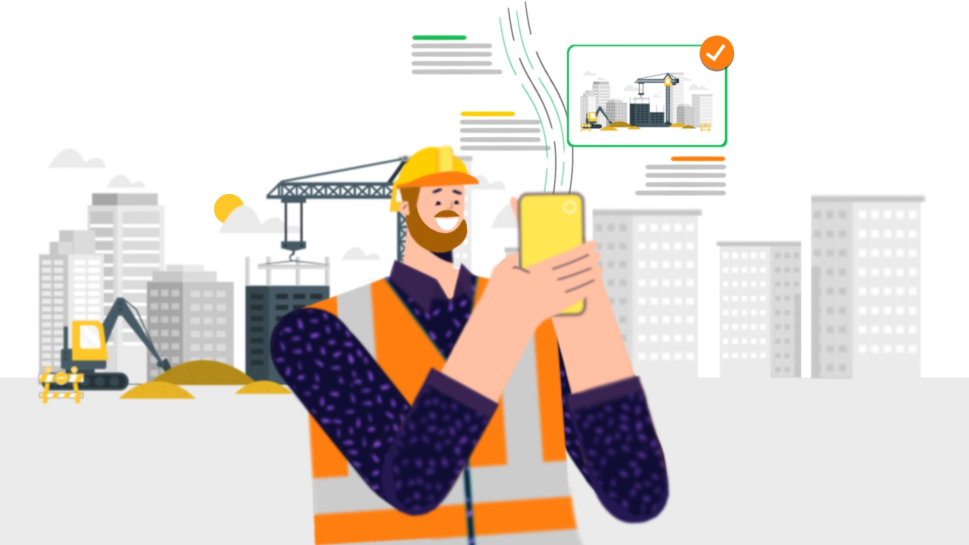 2D Explainer Video for E-Rapport 2dcharacter animation branding illustration motion graphics