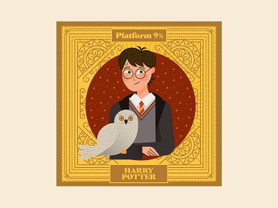 Harry potter Project cadiz character fanart harry potter illustration ilustracion ilustración personajes vector
