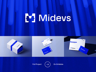 Midevs | Brand Identity Design brand identity branding clean logo coderlogo codinglogo corporate logo developerlogo devlogo flat logo iconic logo lettermark logo logo minimal logo minimalist logo modern logo simple logo software company logo software developer logo tech logo technology logo