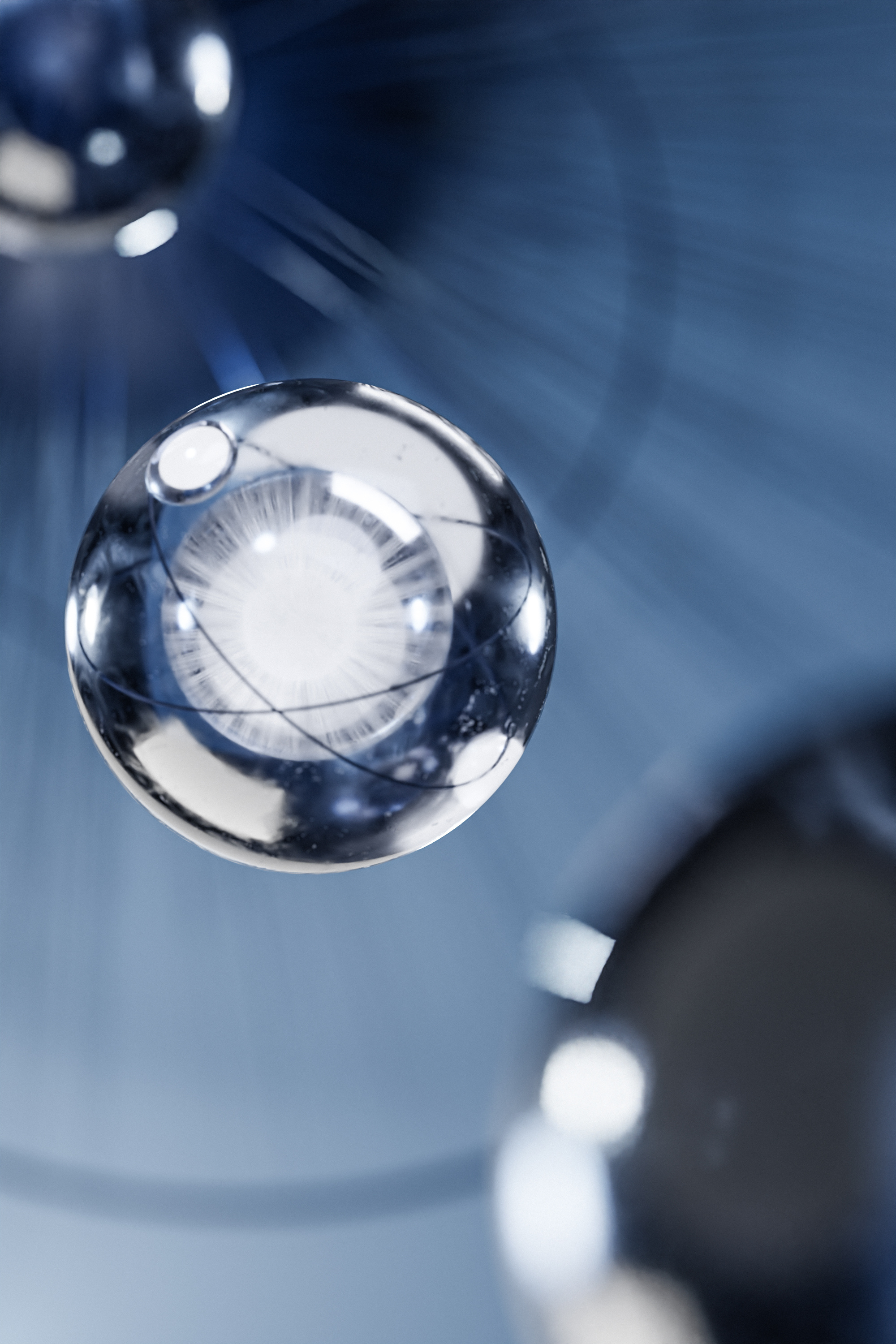 Abstract Glass 3d 3d art background blender3d concept crystal design geometry glass glossy illustration reflection round sphere