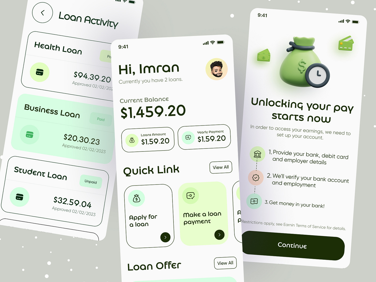 Payday Loan Apps UI by Ofspace UX/UI on Dribbble