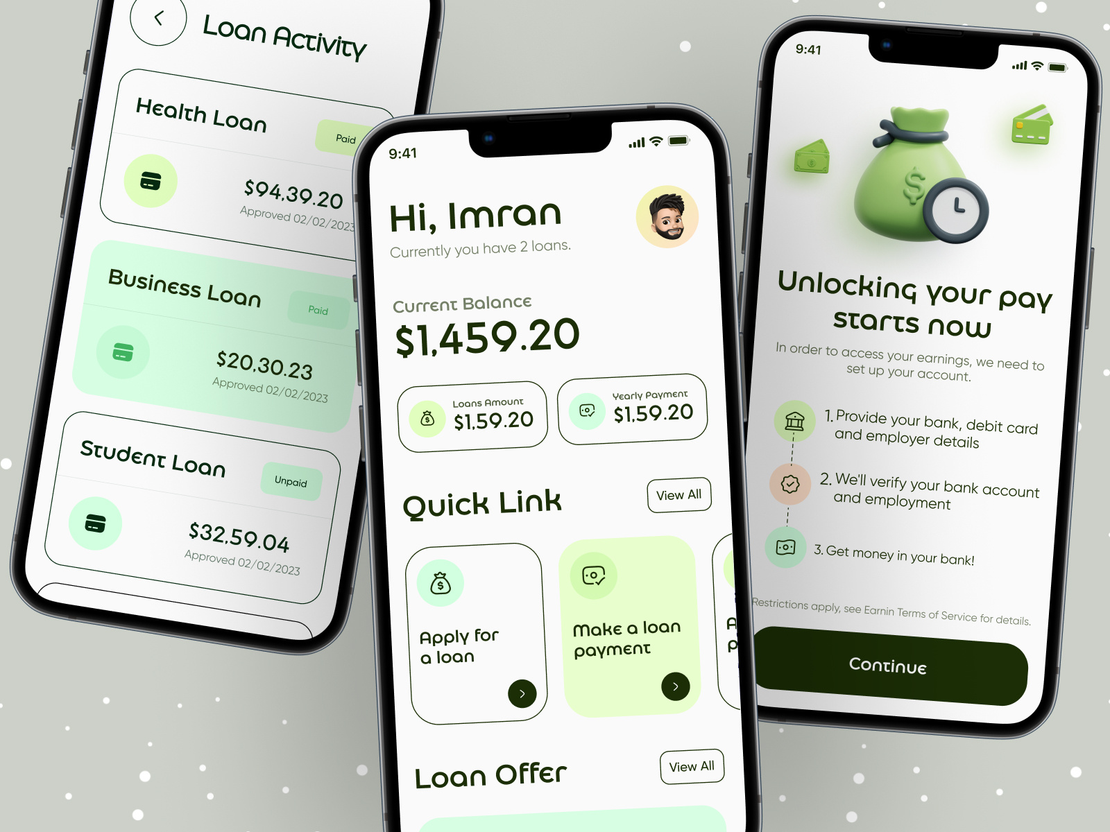 Payday Loan Apps UI by Ofspace UX/UI on Dribbble