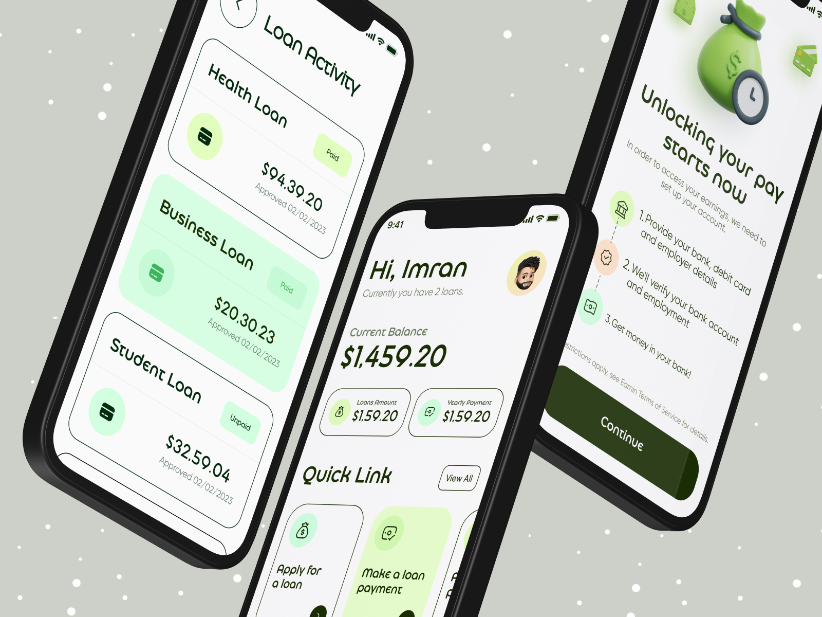 Payday Loan Apps UI by Ofspace UX/UI on Dribbble