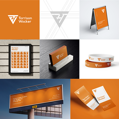 Torisson Wocker branding design graphic design logo logoconcept monogram motion graphics