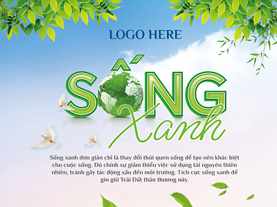 Live Green Save Green Poster clean eco fresh go green green life live green nature organic planet protect save save green save the earth the environment together tree