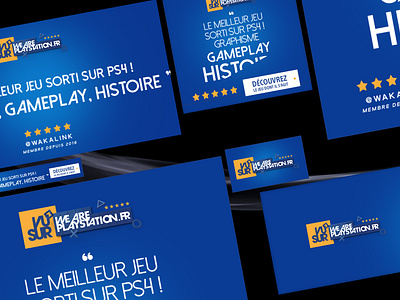 Playstation Ads Campagne : Ads Graphics / Illustration branding design graphic design icon illustration motion graphics ui