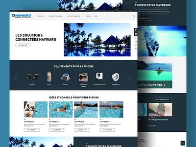 Hayward Web Site Design : Landing Page / Home Page UI design graphic design ui ux webdesign