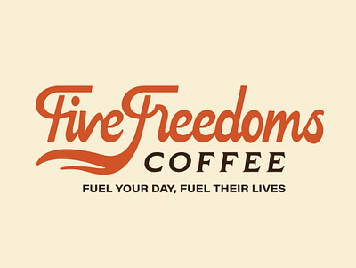 FFC Logo System 5 branding coffee design dog drawing f graphic design illustration lettering logo tail type typography vector