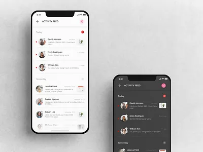 Daily UI Challenge 53 - Activity Feed app concept dailyui design figma ui uidesign