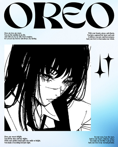 OREO - Poster Concept Design creative design graphic design minimal