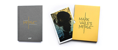 Merge book design book design book promotion branding identity print