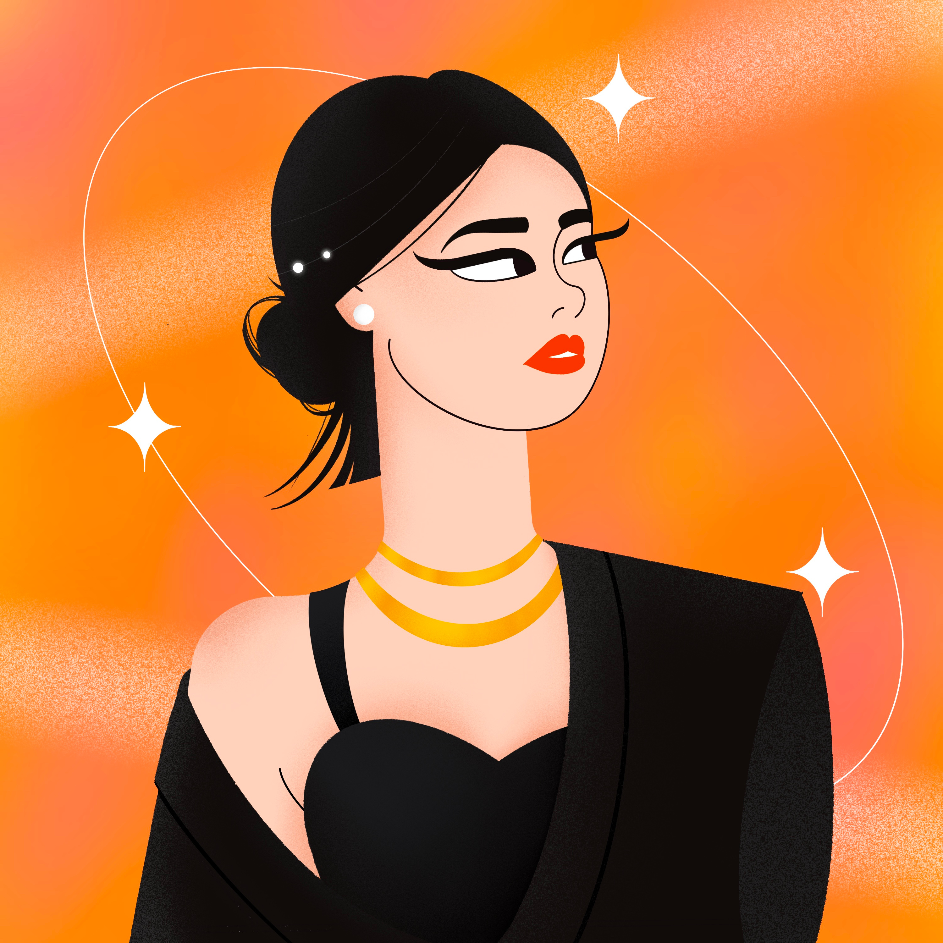 look art branding design editorial fashion illustration vintage