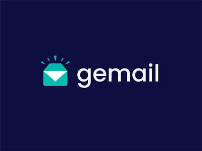 gemail branding budget business diamond email envelope financial gem logo management metric reward softwar technology