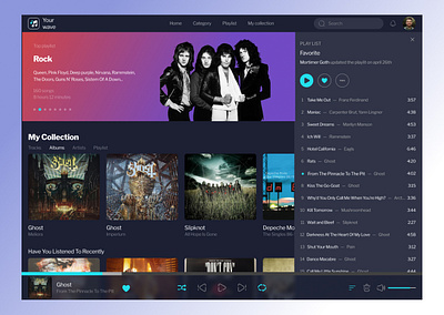 Dayli UI 009 - Music Player app blue blue design daily ui daily ui 009 daily ui 9 daily ui music player dark design design music player music player design ui ux