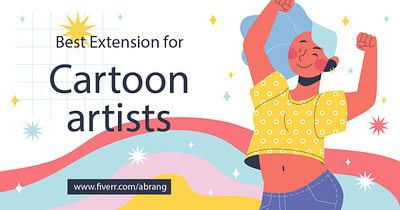 The best extension for cartoon artists abrang article avast online security blue hair client colorful extension fiverr foxclocks freelancer freetemplate girl google translate grammarly happy girl illustration lastpass template websit whatfont