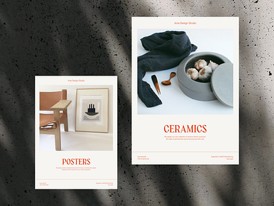 Interior Design Studio Concept ceramics design designconcept redesign typography ui uidesign