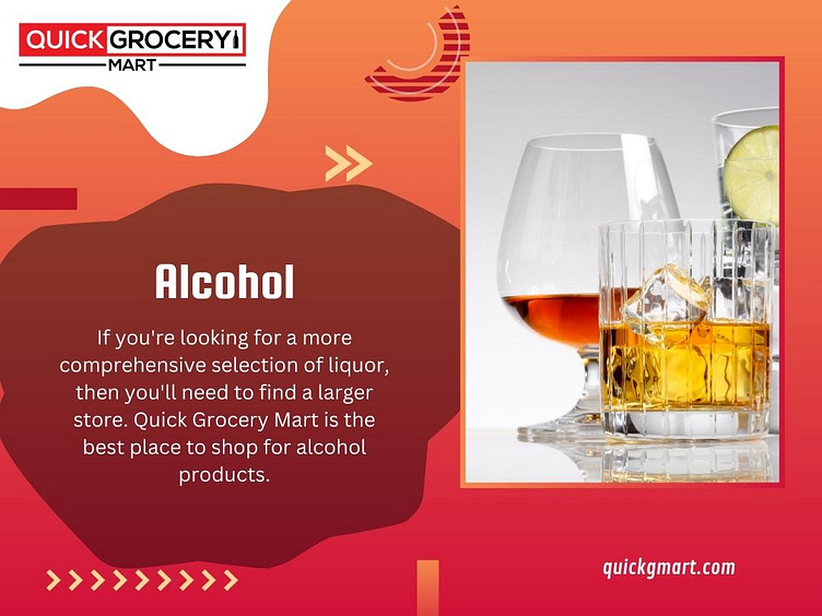 Alcohol North Las Vegas by Quick Grocery Mart & Liquor on Dribbble