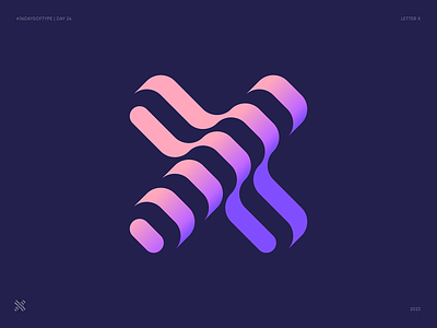Letter X - X-Rays. 36 Days of Type. Day 24 36 days of type blockchain branding gradient health hospital icon identity illusion letter x lettering logo medical medtech optical radiation tech unused x logo x-rays