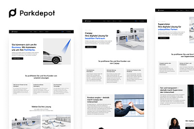 Parkdepot Website Relaunch | Virtual Entity animation startup web design webflow