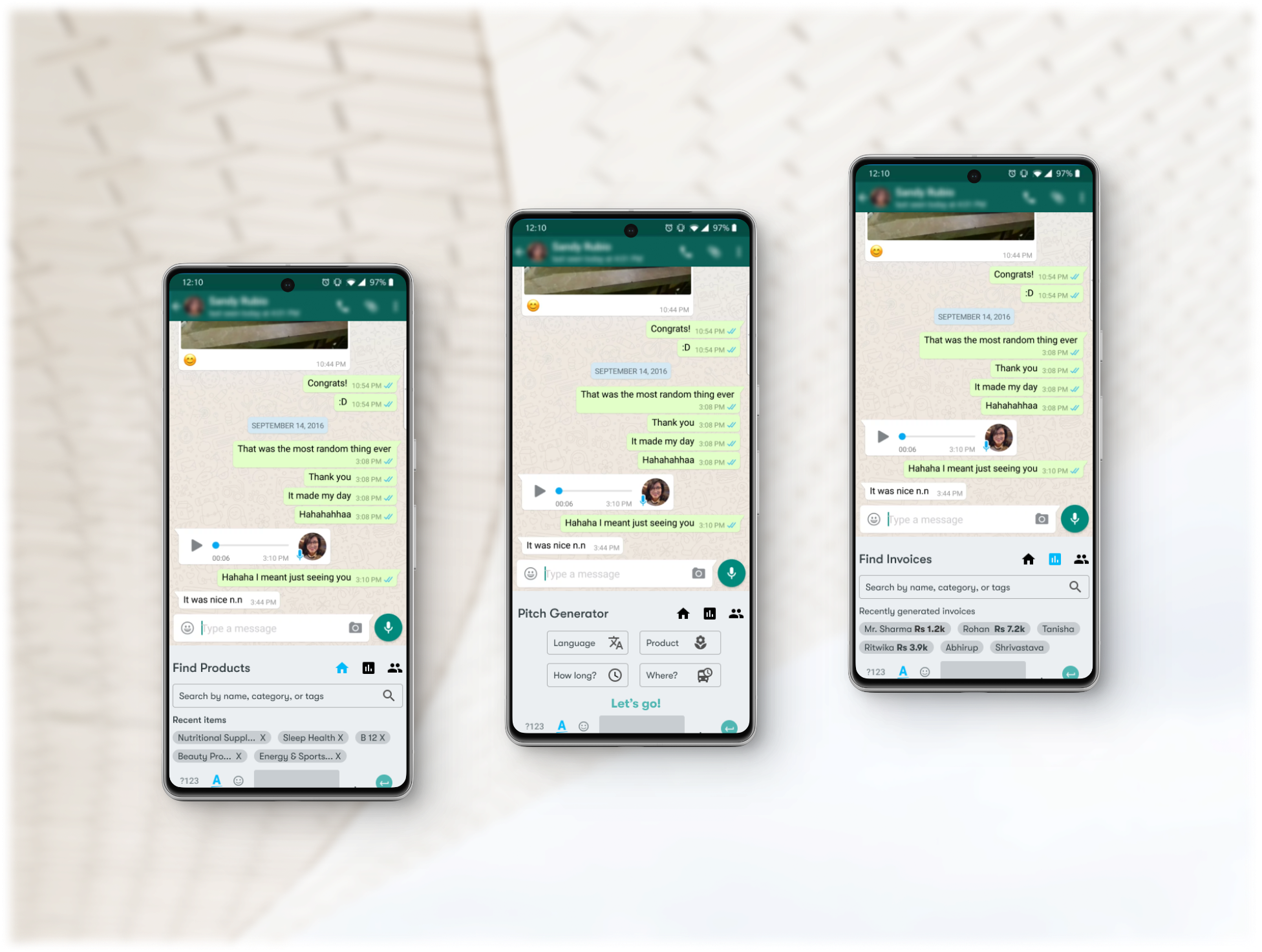 Sales Pitch Generator App app ui