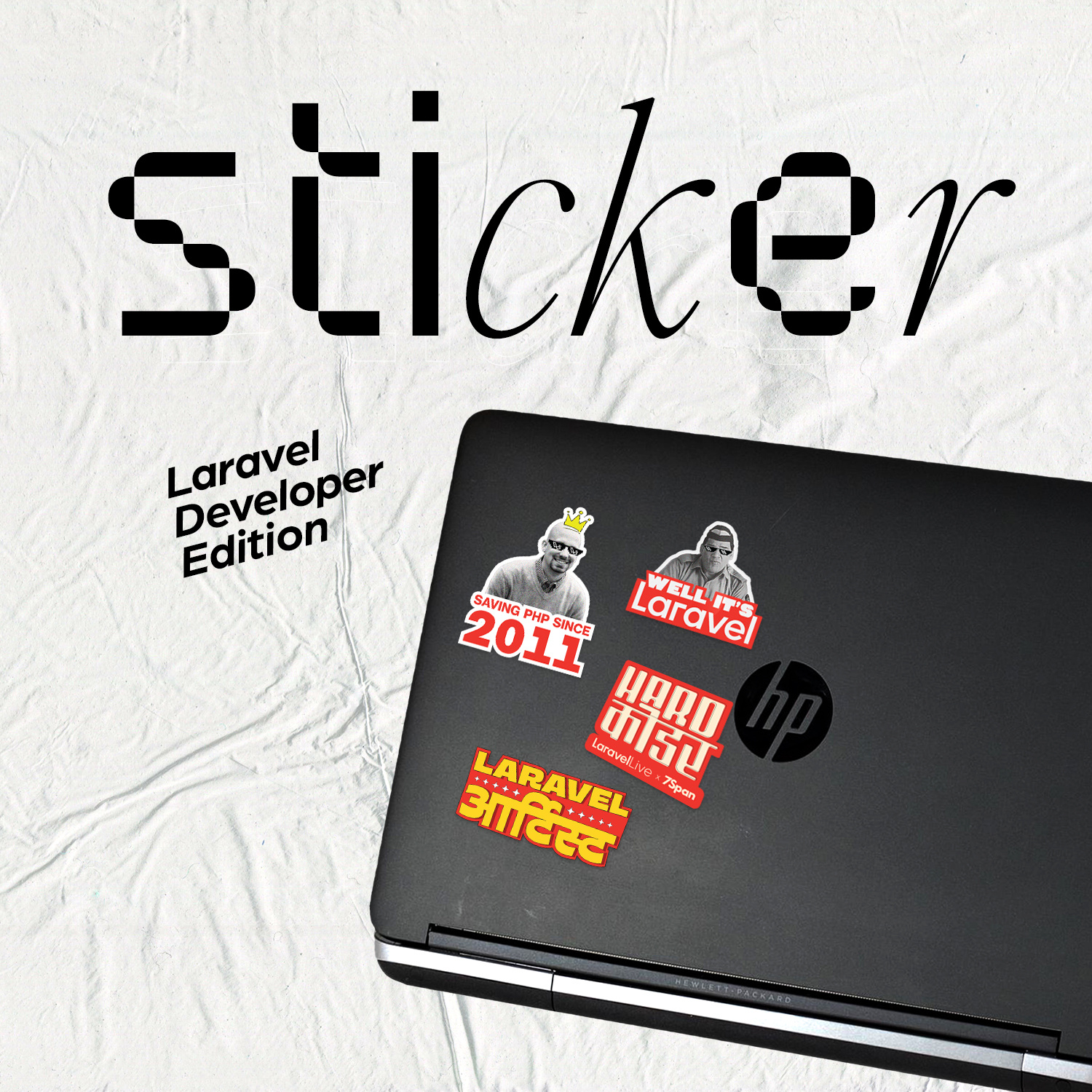 Add a little fun to your day with these awesome stickers! 7span branding design developer graphic design illustration laravel design meme stickers sticker design stickers trendy design ui