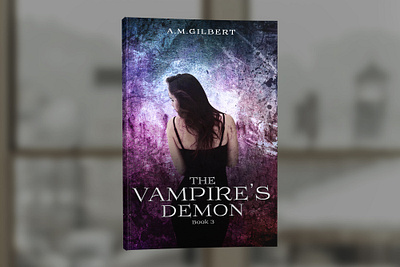 The Vampire's Demon by A. M. Gilbert book book cover cover design graphic design professional professional book cover design