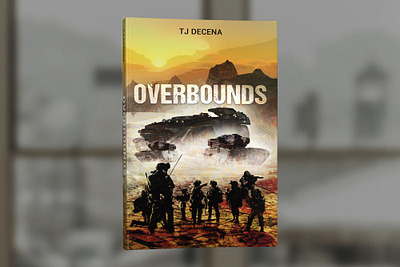 Overbounds by TJ Decena book book cover cover design graphic design professional professional book cover design