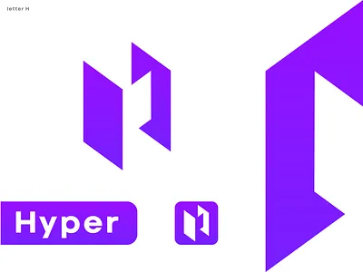 Hyper Letter H logo branding h colorful h colorful logo combination logo creative h h app logo h dribbble shot h hyper h letter logo h mark hyper hyper app logo hyper h hyper h logo hyper letter logo hyper logo hyper logo design letter h modern h simple h