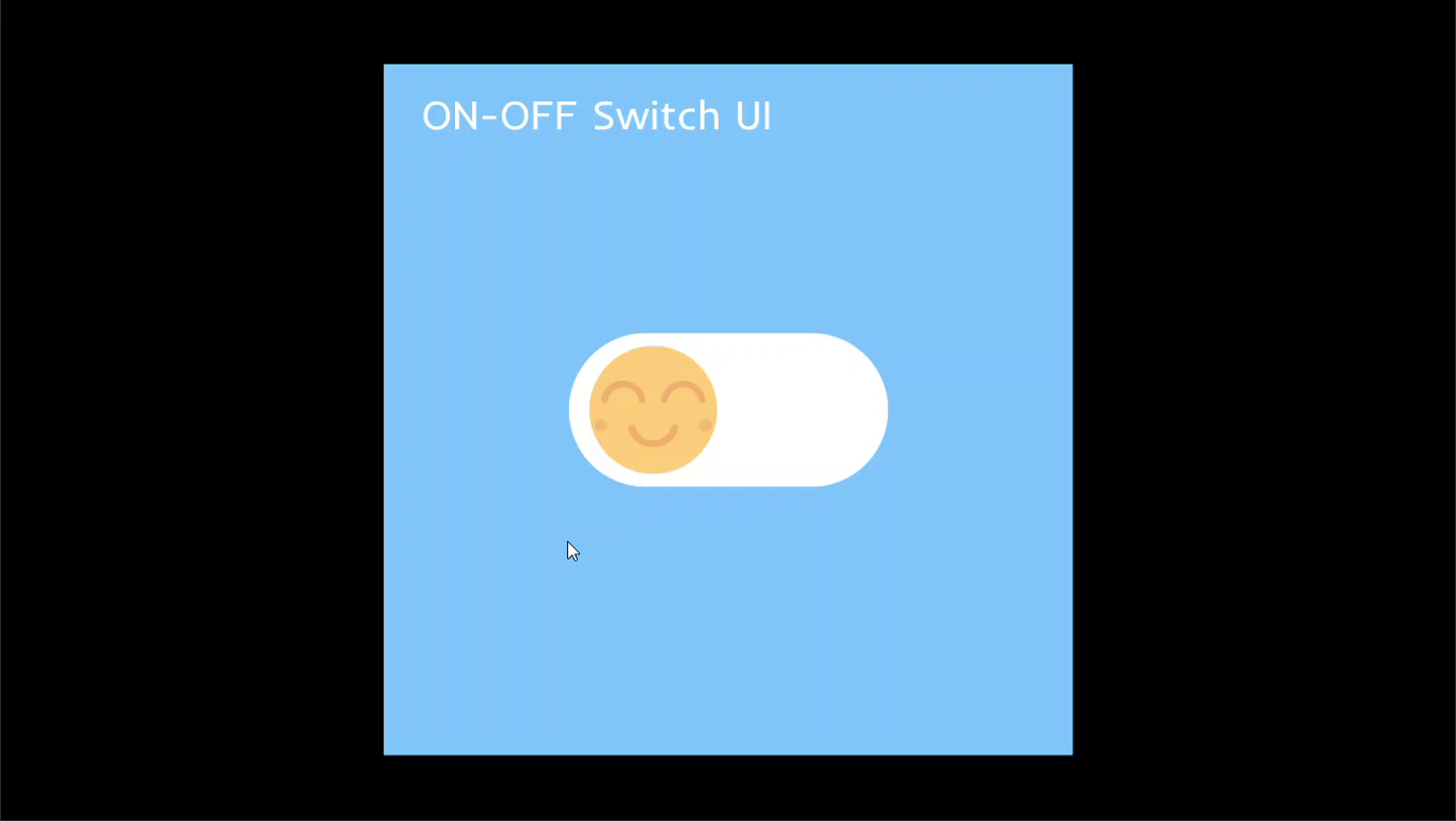 On-Off Switch UI Daily UI: 15 by Manav Bansal on Dribbble