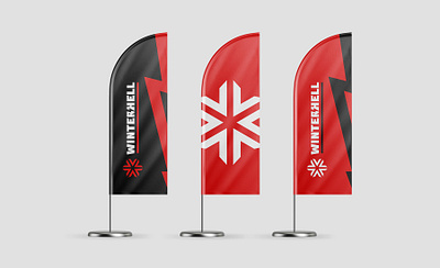 Winterhell / Logo, Branding animation brand branding design emblem graphic design illustration logo race sport vector